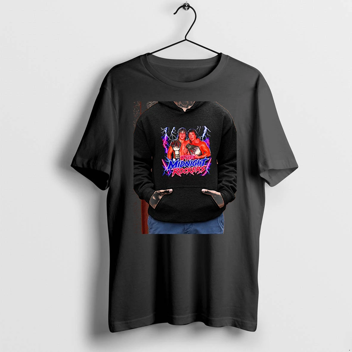 Officials Shawn Michaels And Marty Jannetty The Midnight Rockers Awa Wrestling Championship Premium T Shirt Sweatshirt Hoodie
