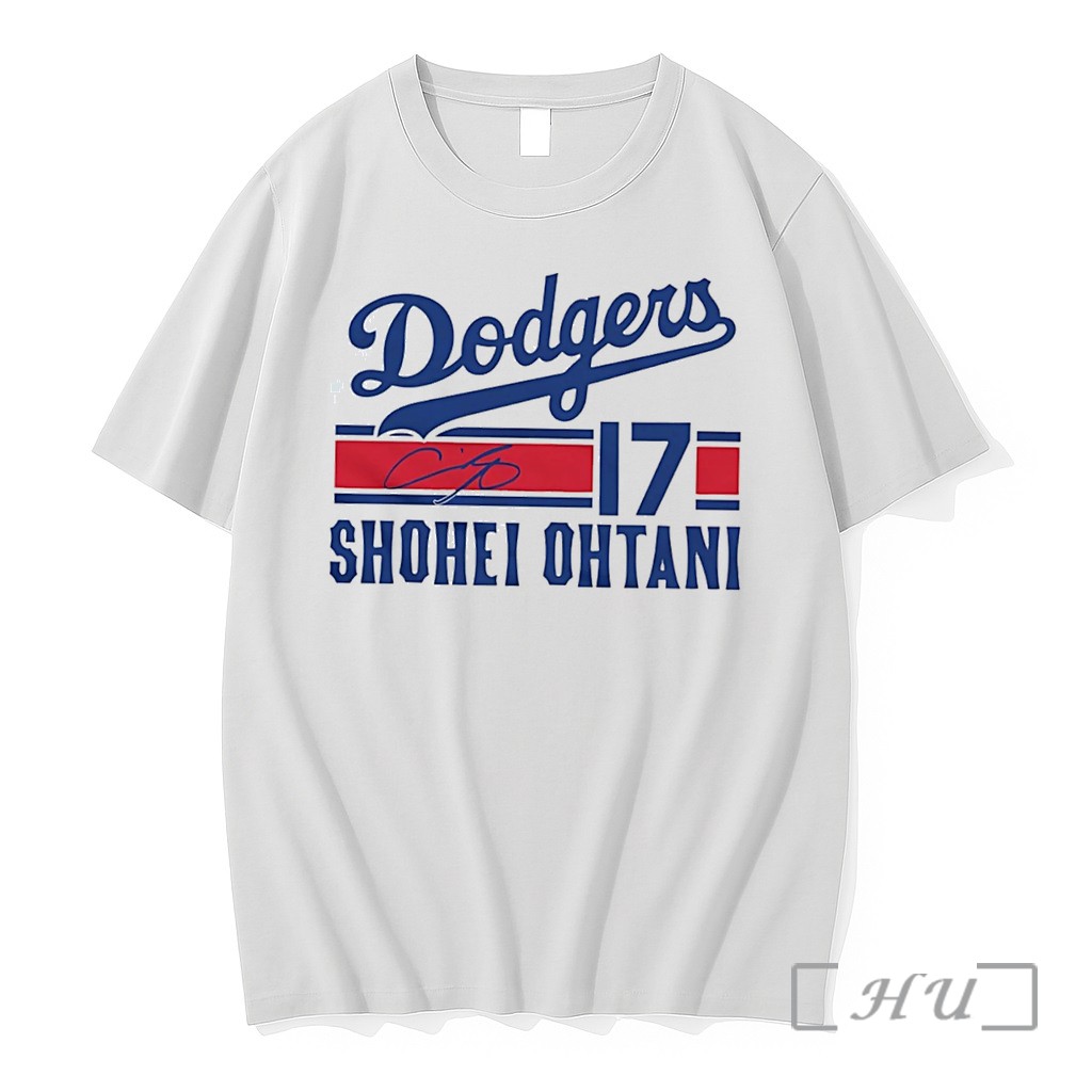 Officials Shohei Ohtani Los Angeles Dodgers Signature Name Number Tee Premium T Shirts Sweater Hoodie
