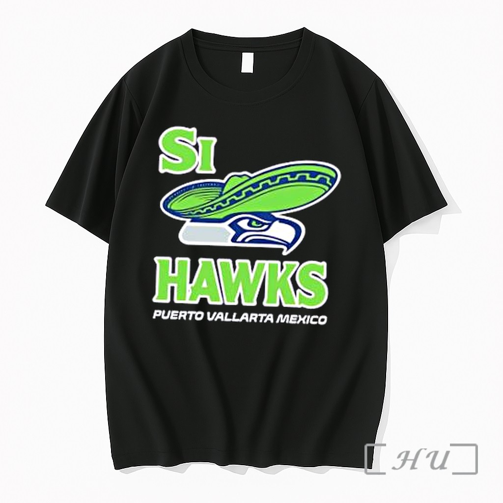 Officials Si Hawks Seattle Puerto Vallarta Mexico Premium T Shirts Sweater Hoodie