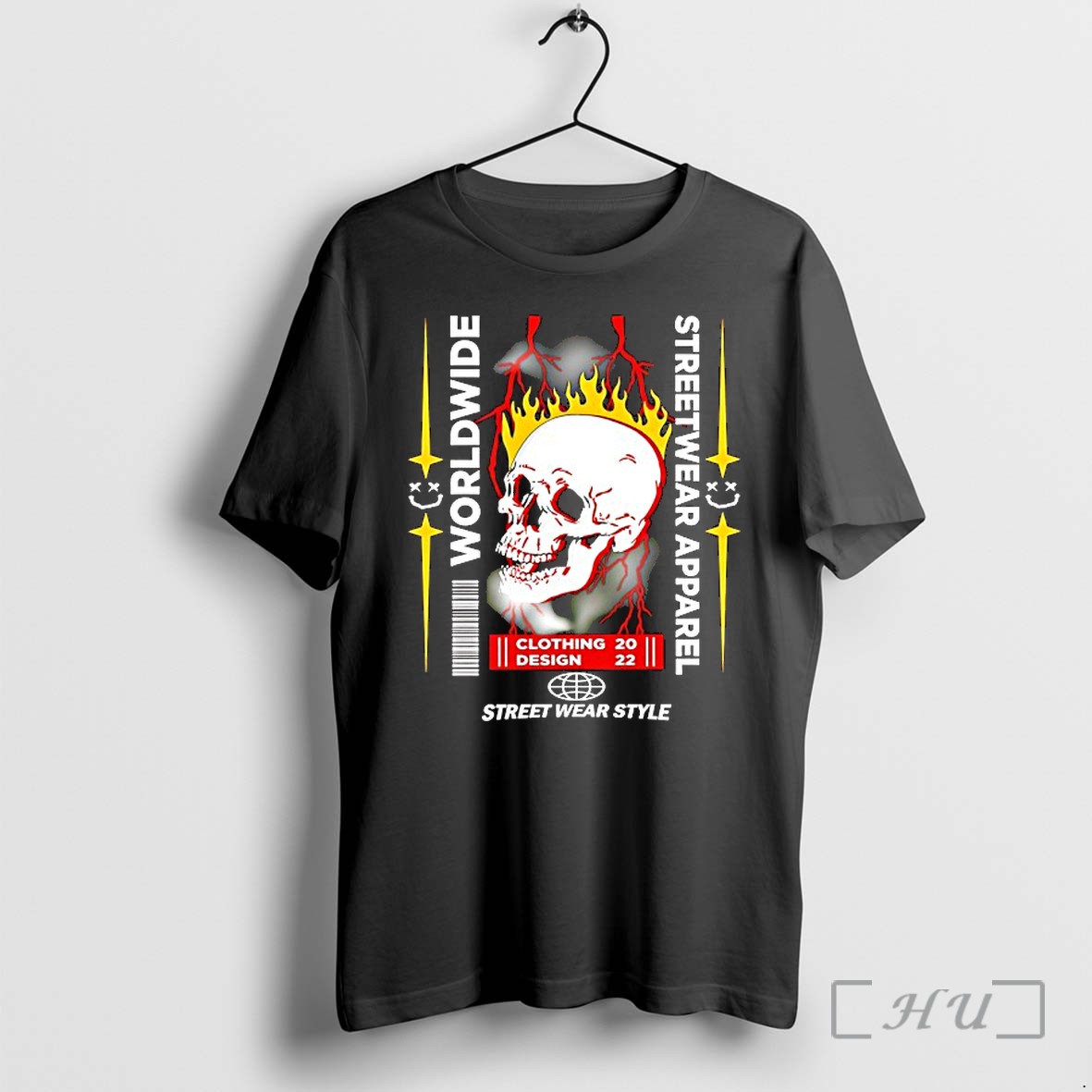 Officials Skull Fire Worldwide Street Wear Apparel Premium T Shirts Sweater Hoodie