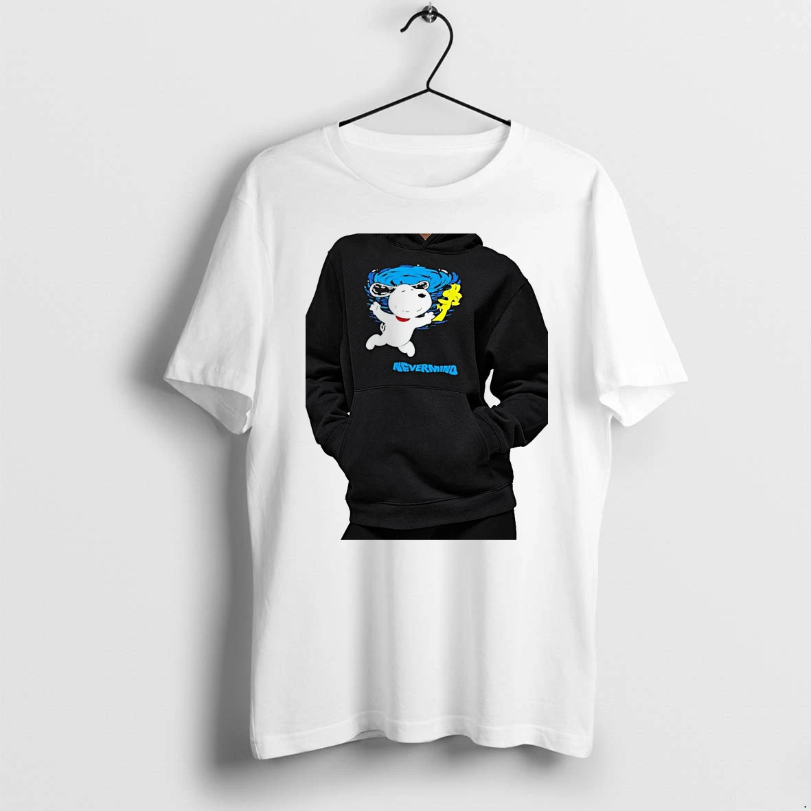 Officials Snoopy Woodstock Nevermind Parody Premium T Shirt Sweatshirt Hoodie