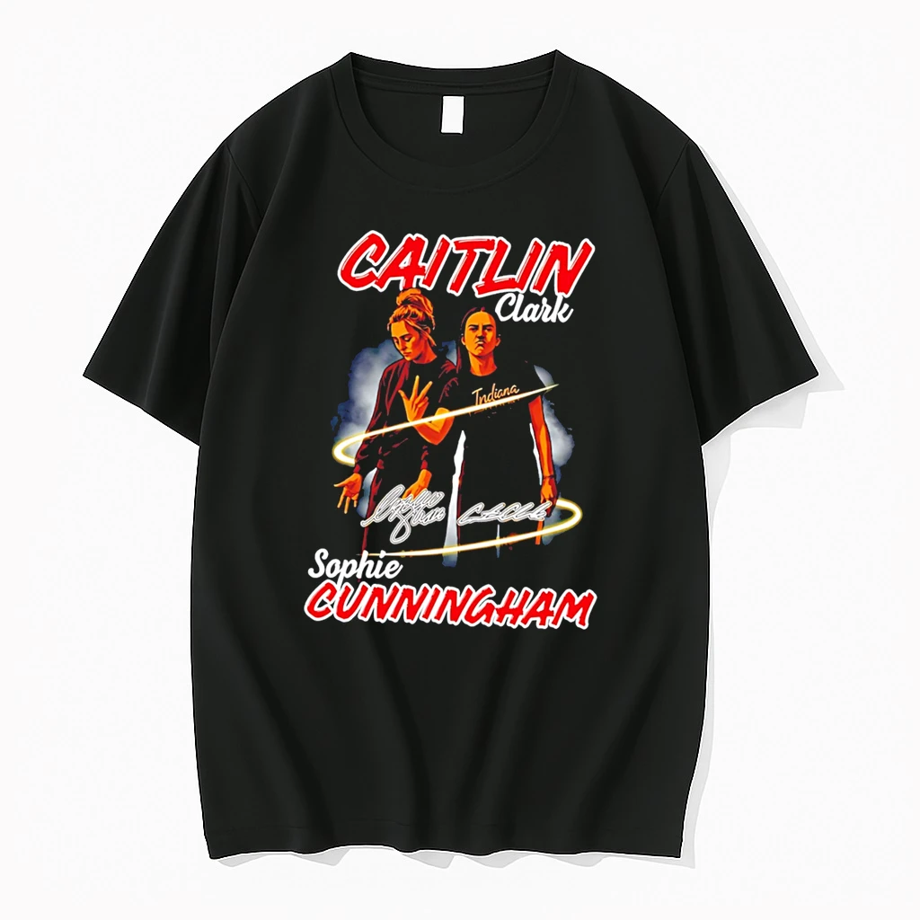 Officials Sophie Cunningham Caitlin Clark Indiana Fever Fan Bootleg Tee Premium T Shirt Sweatshirt Hoodie
