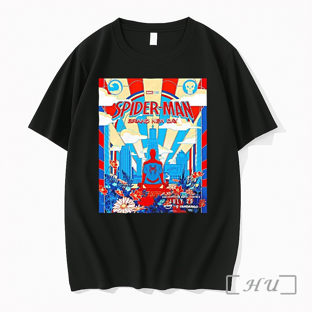 Officials Spider Man Brand New Day Marvel Studios July 29th Movie Premium T Shirts Sweater Hoodie