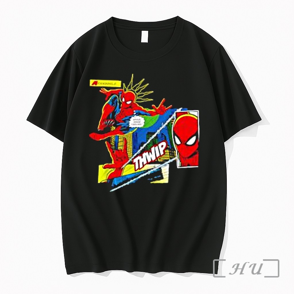 Officials Spider Man Marvel Comics Meanwhile Spider Sense Tingling Thwip Premium T Shirts Sweater Hoodie