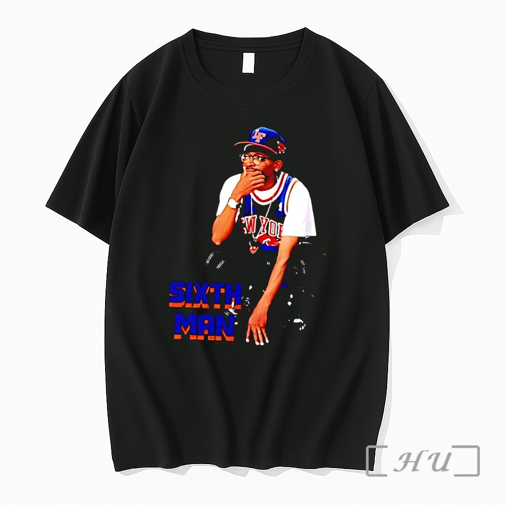 Officials Spike Lee Sixth Man New York Knicks Black Premium T Shirts Sweater Hoodie