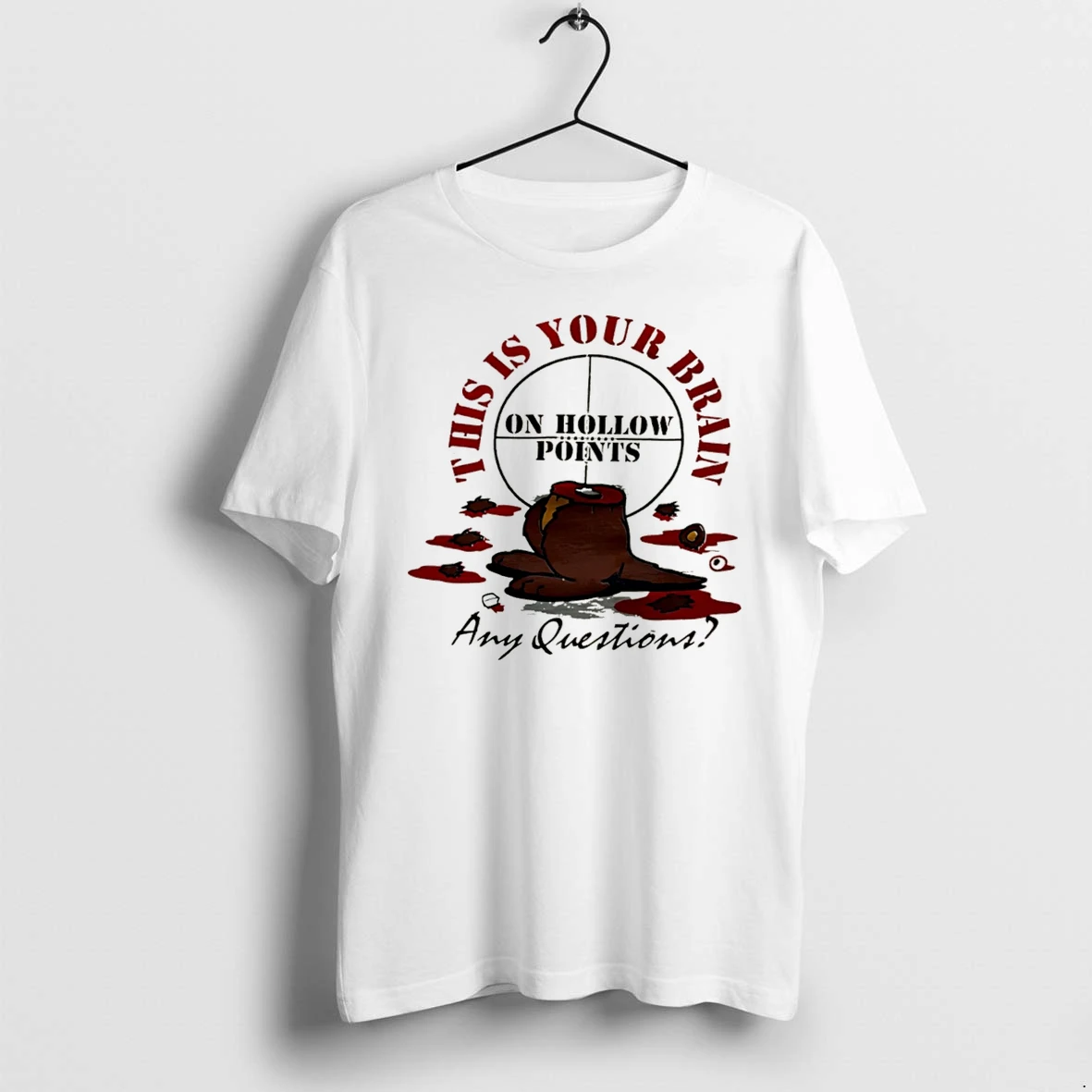 Officials Squirrel This Is Your Brain One Hollow Points Tee Premium T Shirt Sweatshirt Hoodie