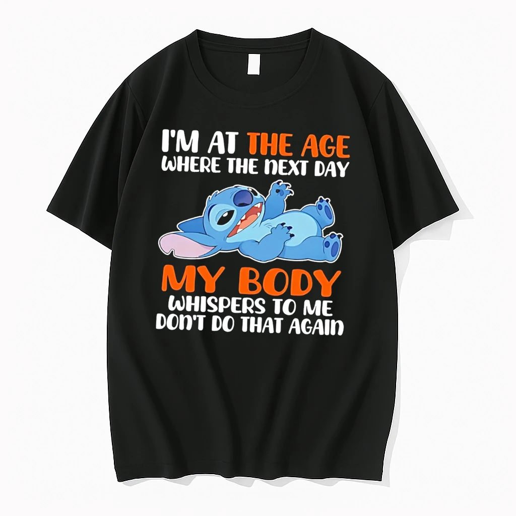 Officials Stitch Im At The Age Where The Next Day My Body Whispers To Me Dont Do That Again Tee Premium T Shirt Sweatshirt Hoodie