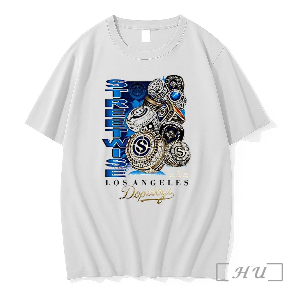 Officials Streetwise Los Angeles Dopeboys 1955 1959 1963 1985 1981 1989 2020 2024 2029 Rings Premium T Shirts Sweater Hoodie
