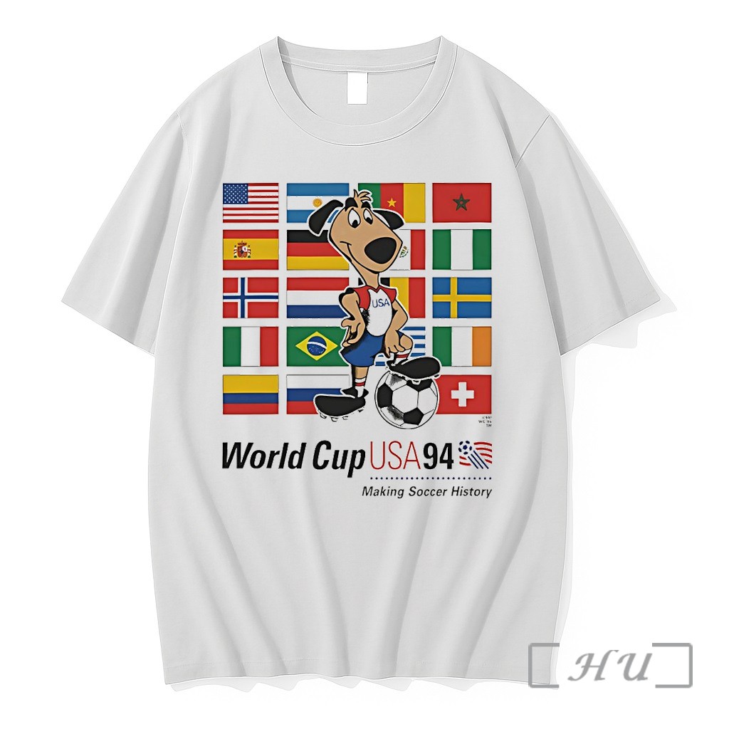 Officials Striker The Dog World Cup Usa 94 Making Soccer History Commemorative Premium T Shirts Sweater Hoodie