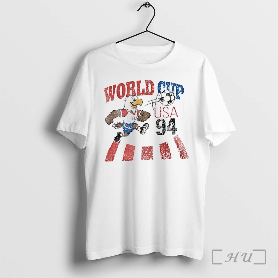 Officials Striker The Eagle Soccer Mascot World Cup Usa 94 Soccer Championship Team Premium T Shirts Sweater Hoodie