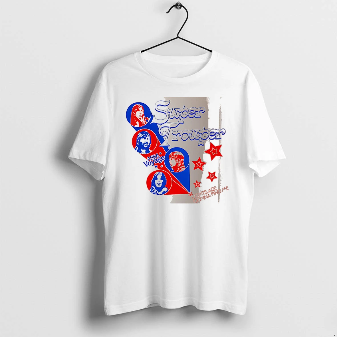 Officials Super Trouper Abba Voyage White Premium T Shirt Sweatshirt Hoodie