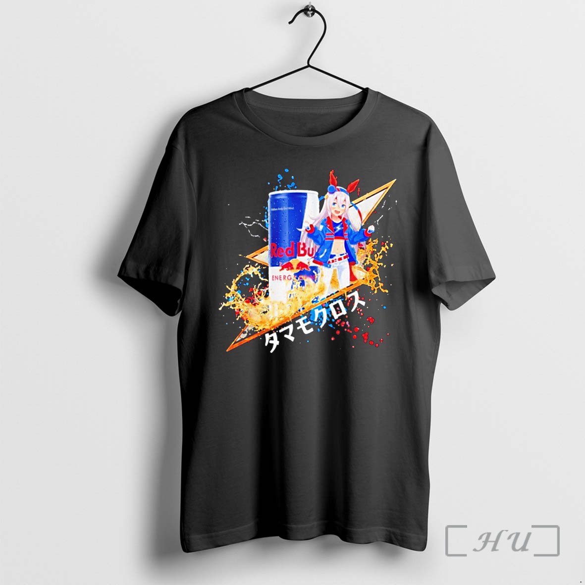 Officials Tamamo Cross Uma Musume Red Bull Energy Drink Mashup Tee Premium T Shirts Sweater Hoodie