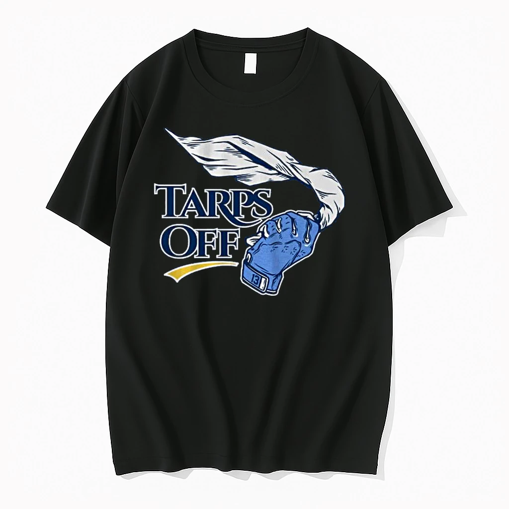 Officials Tampa Bay Baseball Tarps Off 1 Premium T Shirt Sweatshirt Hoodie