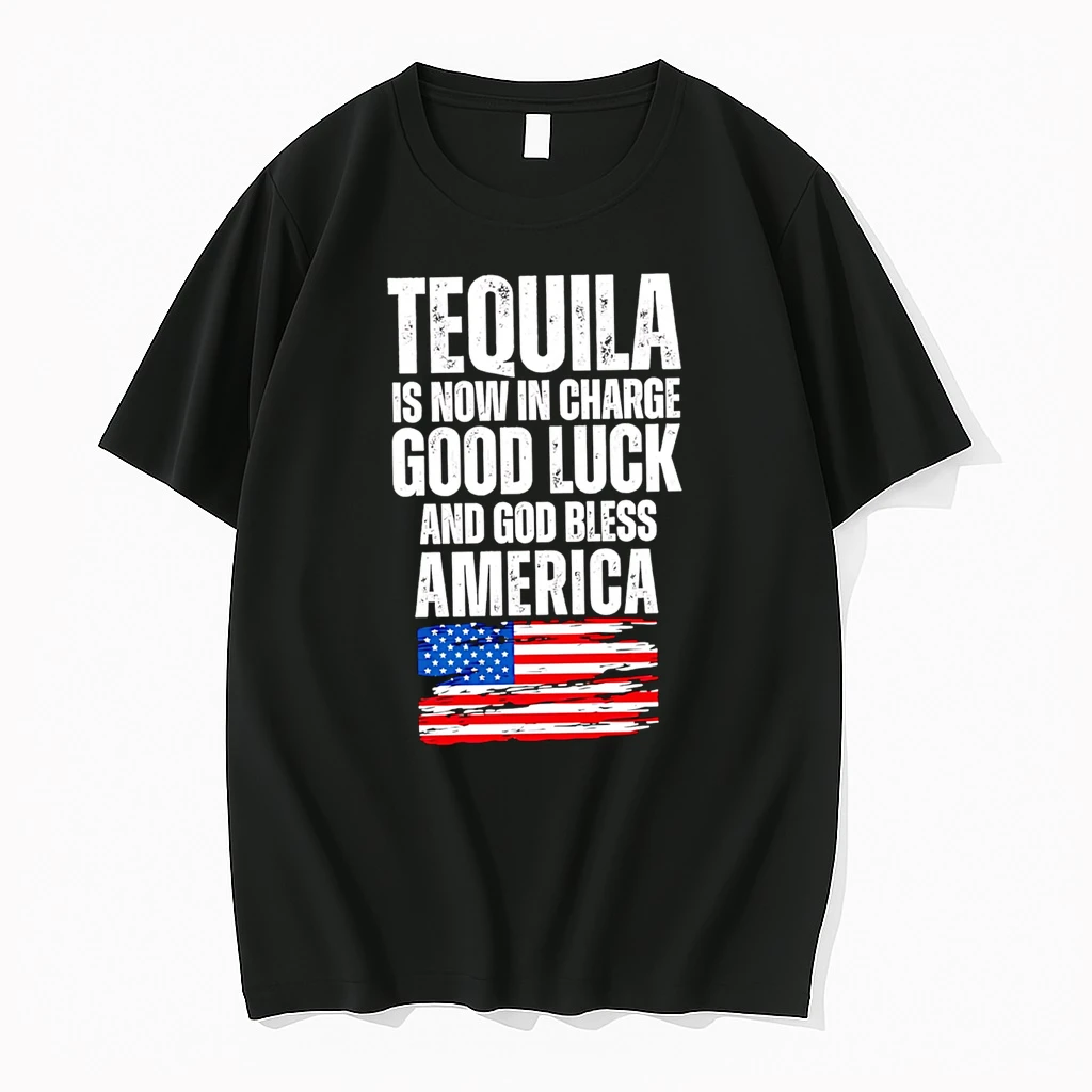 Officials Tequila Is Now In Charge Good Luck And God Bless America Premium T Shirt Sweatshirt Hoodie
