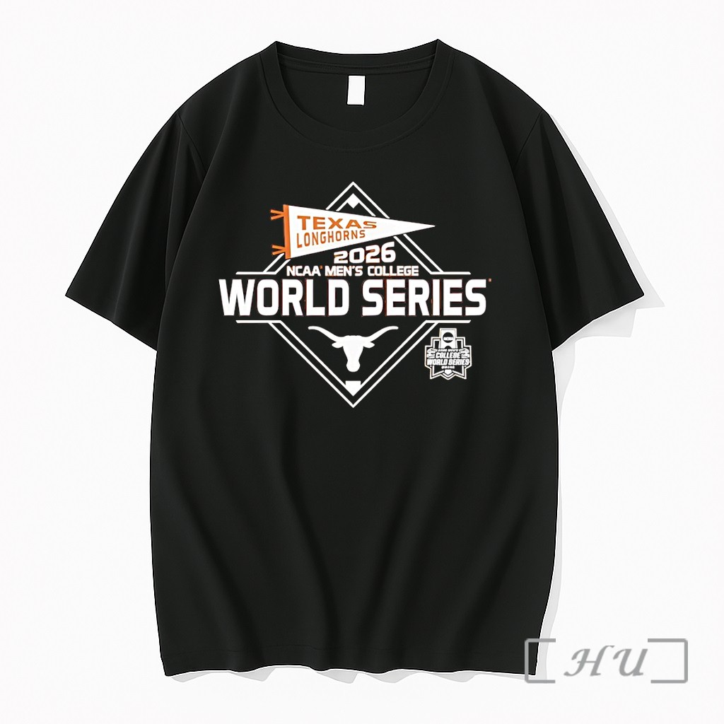 Officials Texas Longhorns 2026 Baseball World Series Ncaa Mens College Premium T Shirts Sweater Hoodie