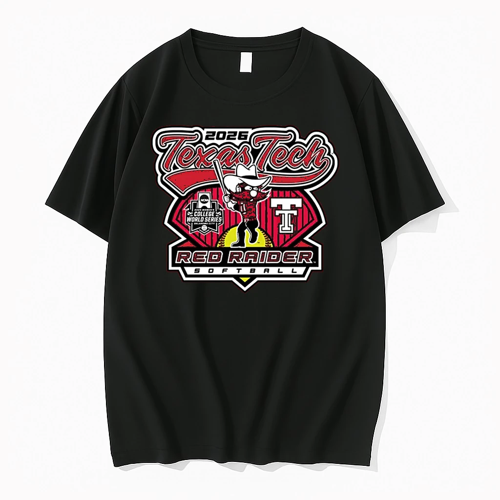 Officials Texas Tech 2026 Wcws Leather Laces Red Raider Softball 1 Premium T Shirt Sweatshirt Hoodie
