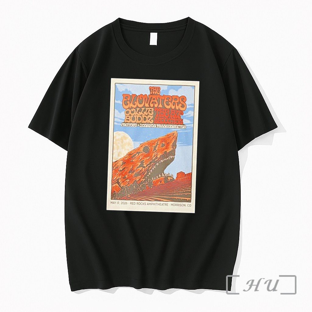 Officials The Elevators Red Rocks May 17 2026 Tour Tee Premium T Shirts Sweater Hoodie