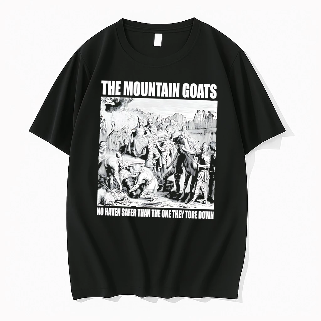 Officials The Mountain Goats No Haven Safer Than The One They Tore Down Tee Premium T Shirt Sweatshirt Hoodie