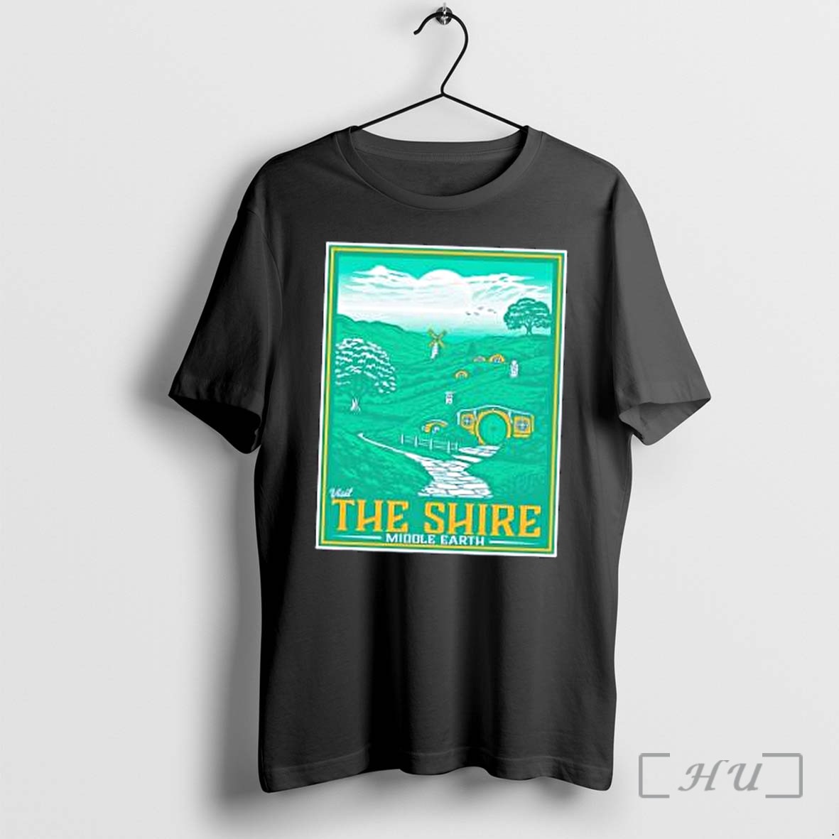 Officials The Shire Middle Earth Hobbiton Bag End Travel Premium T Shirts Sweater Hoodie