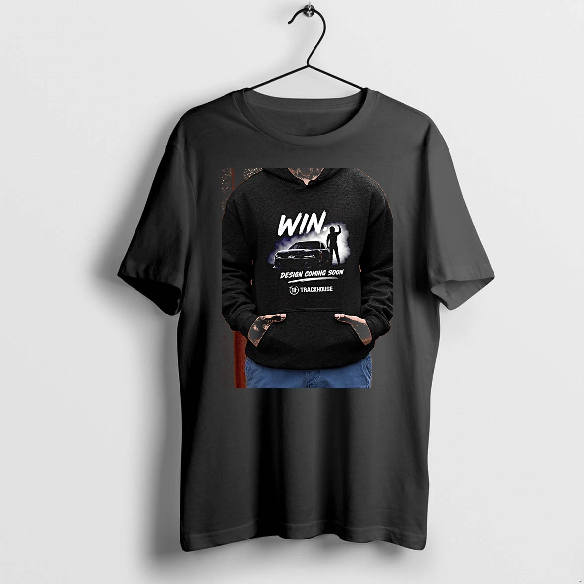 Officials Trackhouse Racing Chevrolet Nascar Win Design Coming Soon Premium T Shirt Sweatshirt Hoodie