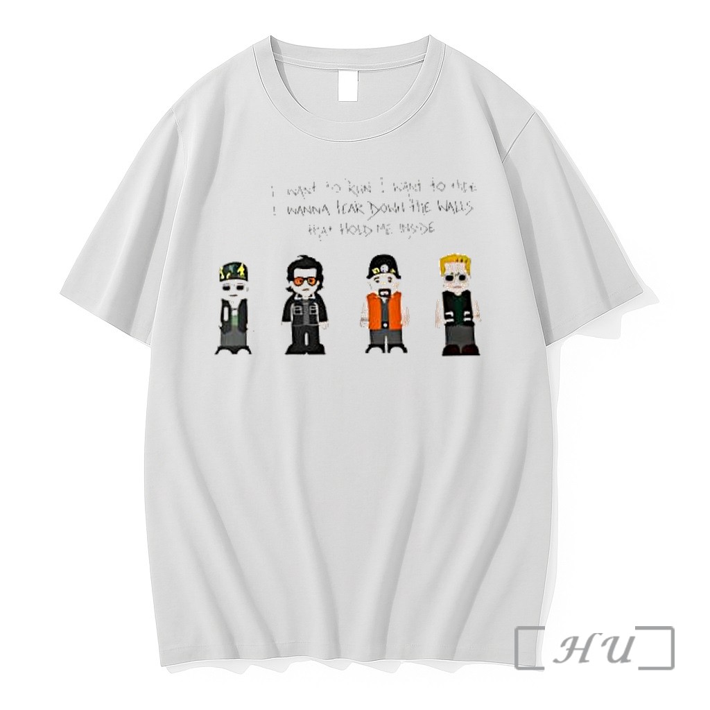 Officials U2 Band Cartoon I Want To Run I Want To Hide I Wanna Tear Down The Walls Premium T Shirts Sweater Hoodie