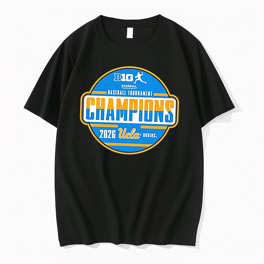 Officials Ucla Bruins 2026 Big Ten Baseball Tournament Champions Locker Room Tee Premium T Shirt Sweatshirt Hoodie