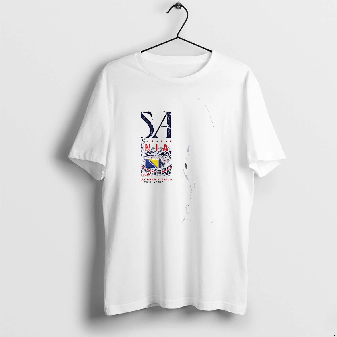 Officials Usa Vs Bosnia San Francisco Bay Area Stadium Premium T Shirt Sweatshirt Hoodie