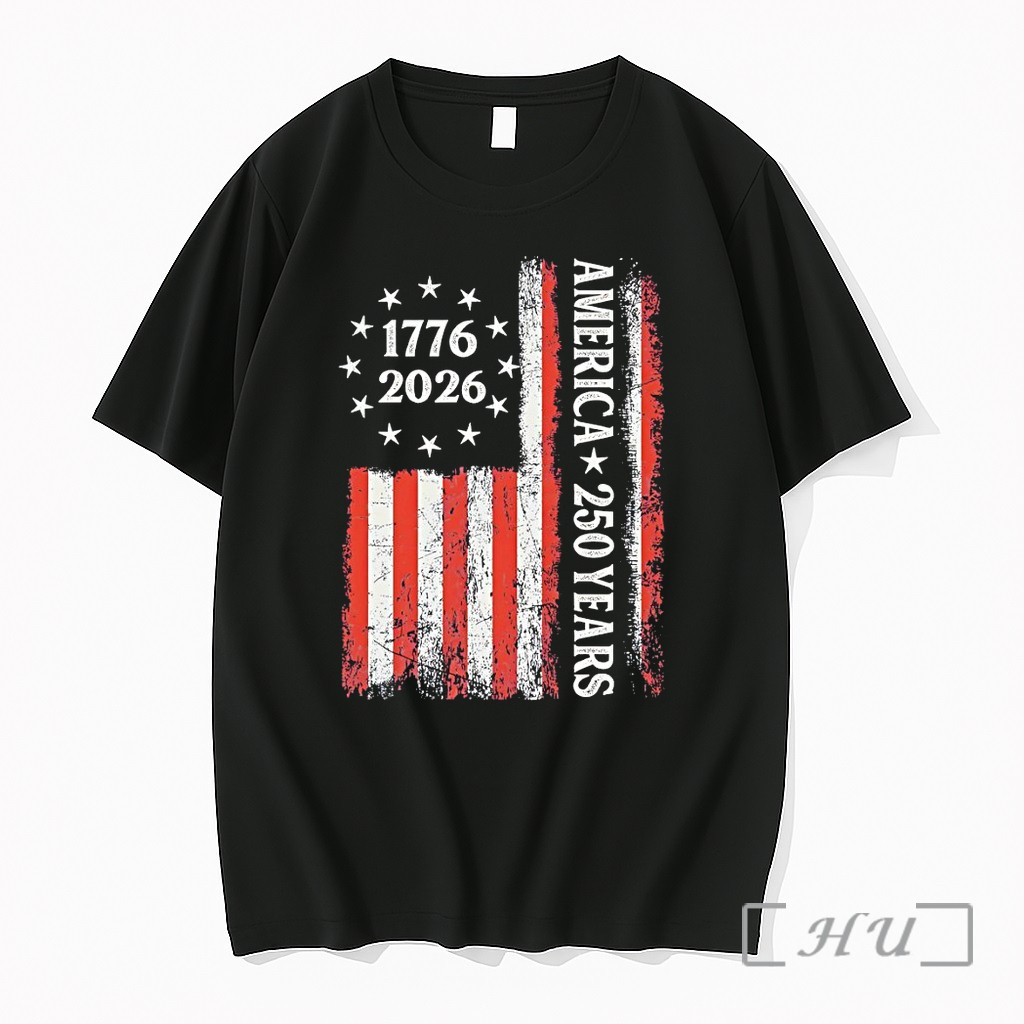 Officials United States Patriotic Flag 1776 2026 America 250 Years Celebration 4th Of July Premium T Shirts Sweater Hoodie