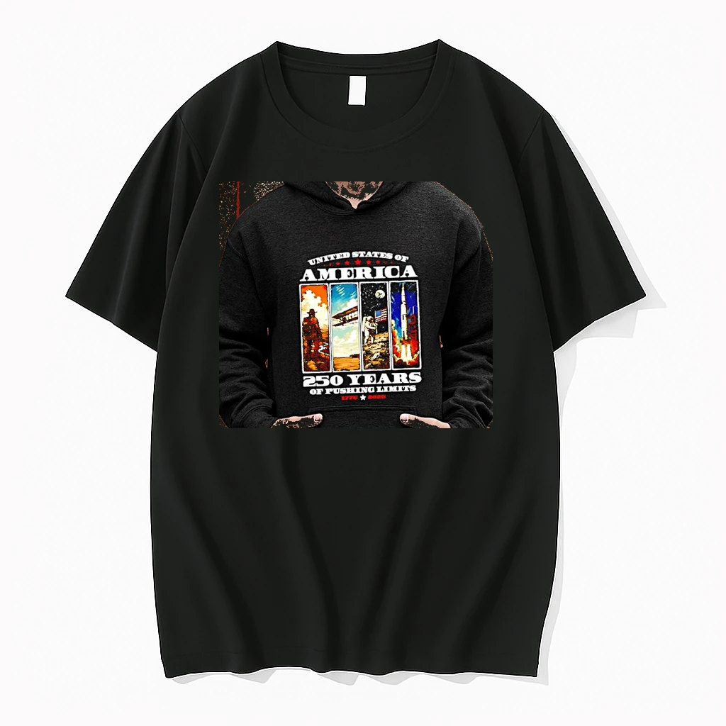 Officials United States Of America 250 Years Of Pushing Limits 1776 2026 Exploration Premium T Shirt Sweatshirt Hoodie