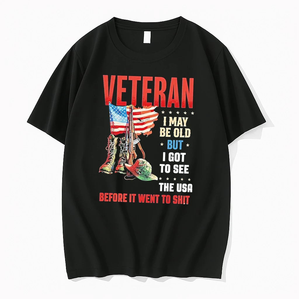 Officials Veteran I May Be Old But I Got To See The Usa Before It Went To Shit Tee Premium T Shirt Sweatshirt Hoodie