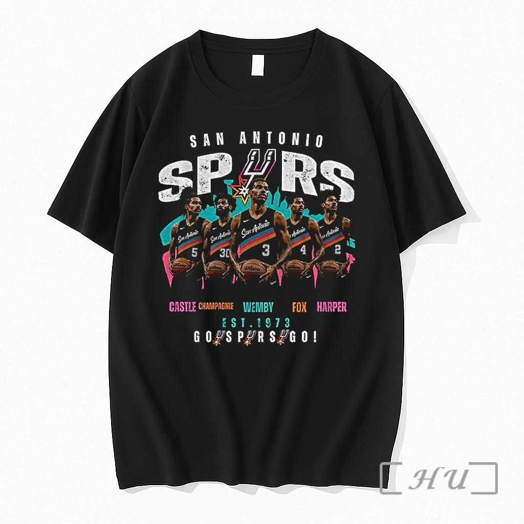 Officials Victor Wembanyama Castle Fox Spurs Basketball Go Spurs Go Premium T Shirts Sweater Hoodie