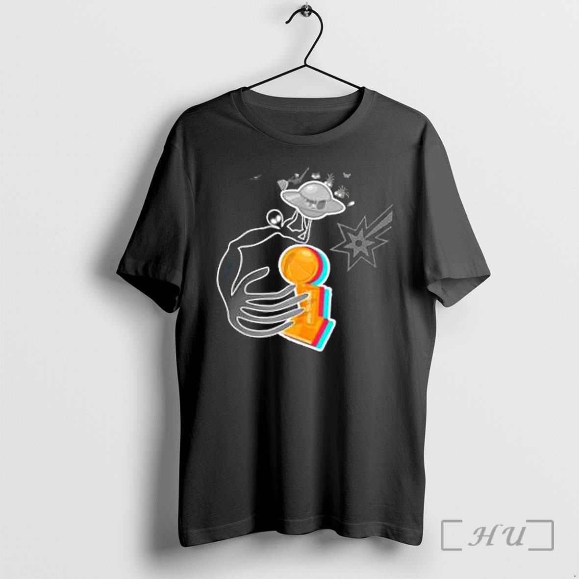 Officials Victor Wembanyama San Antonio Spurs Larry Obrien Nba Championship Trophy Premium T Shirts Sweater Hoodie