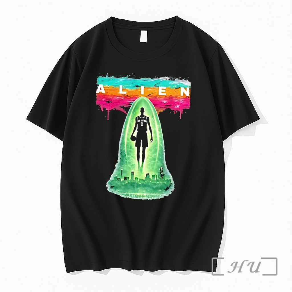 Officials Victor Wembanyama San Antonio Spurs Nba Alien Black Premium T Shirts Sweater Hoodie