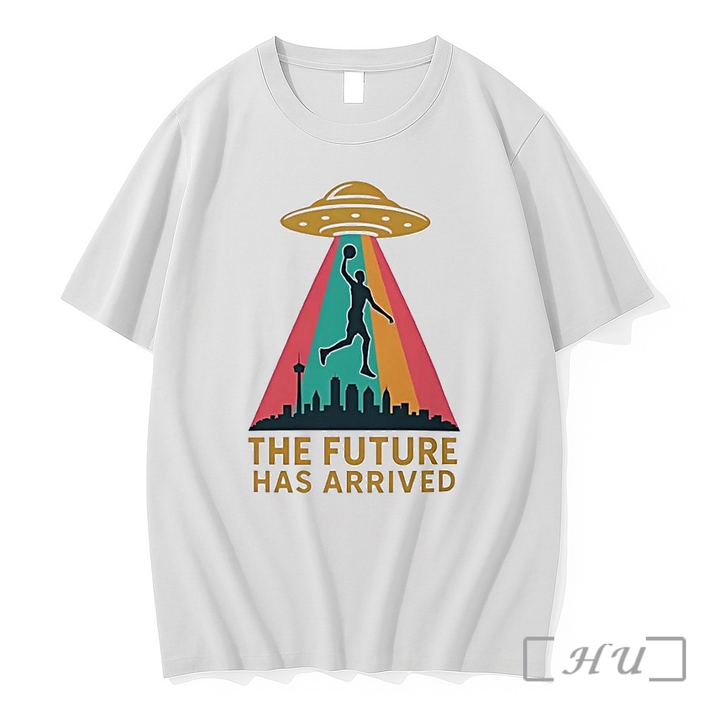 Officials Victor Wembanyama San Antonio Spurs Nba The Future Has Arrived White Premium T Shirts Sweater Hoodie