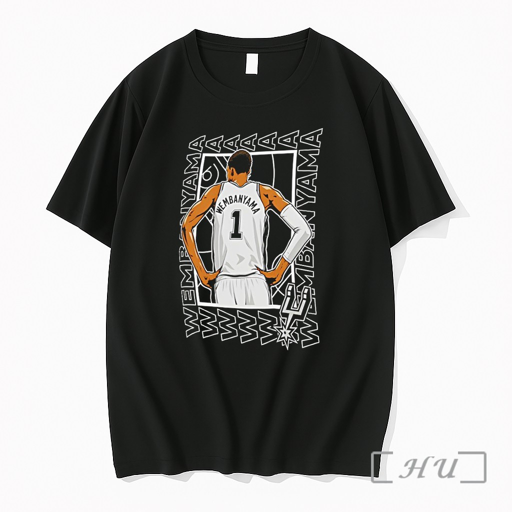 Officials Victor Wembanyama San Antonio Spurs Wembanyama 1 Basketball Player Premium T Shirts Sweater Hoodie