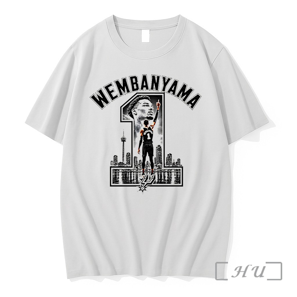 Officials Victor Wembanyama San Antonio Spurs Basketball Player Wembanyama 1 Premium T Shirts Sweater Hoodie