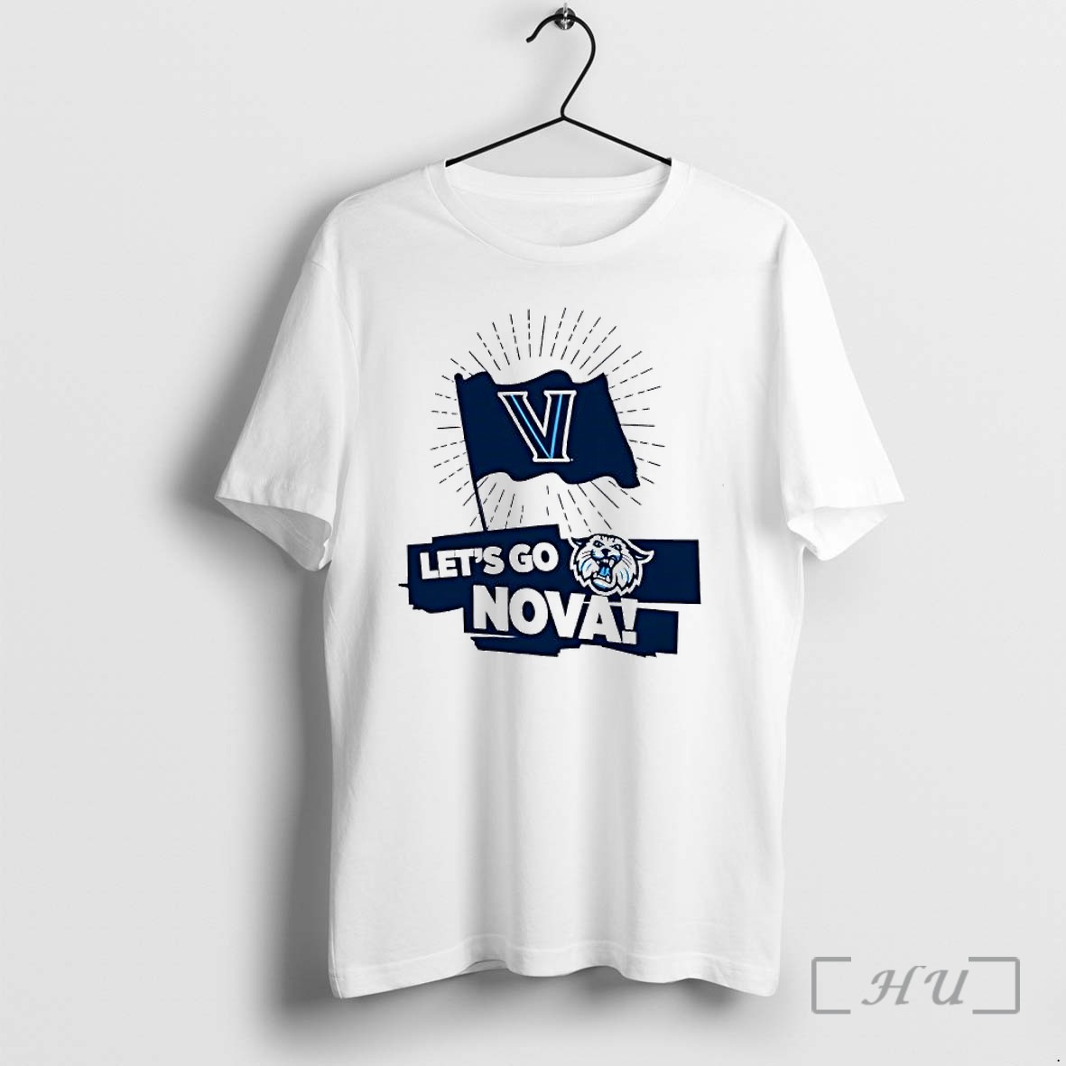 Officials Villanova Wildcats University Lets Go Nova Flag Premium T Shirts Sweater Hoodie