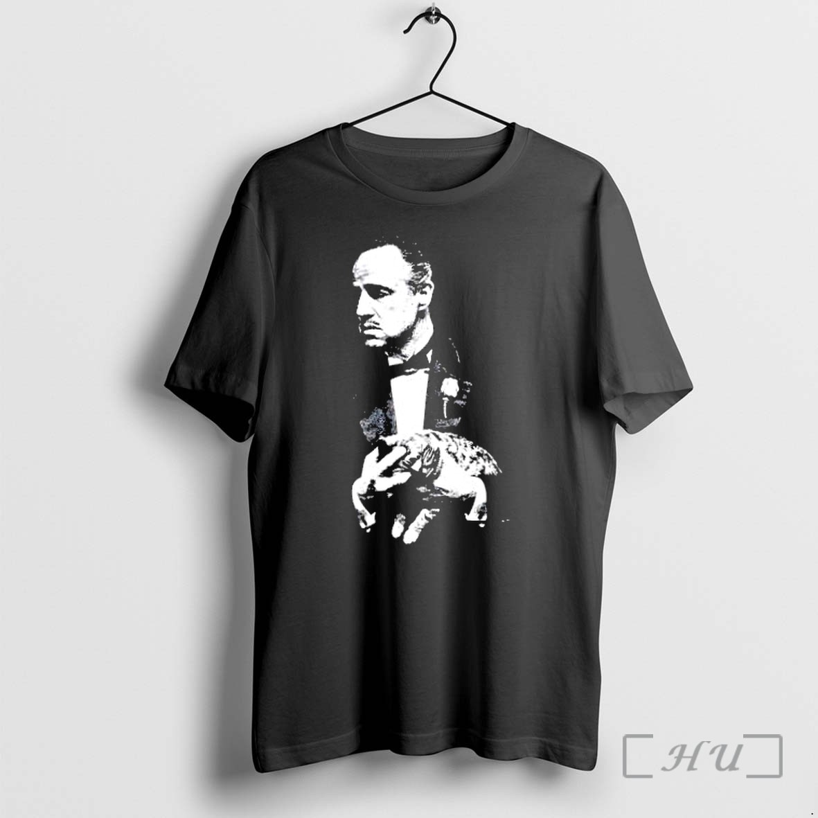 Officials Vito Corleone The Godfather Marlon Brando Movie Character Film Noir Art Premium T Shirts Sweater Hoodie