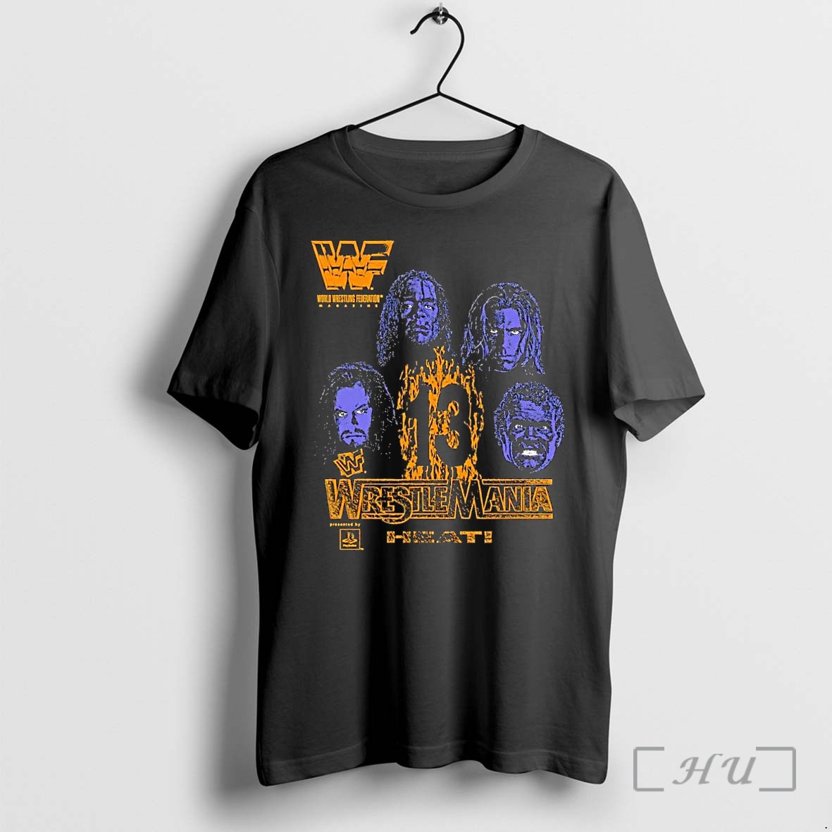 Officials Wwf Wrestlemania 13 Video Game Premium T Shirts Sweater Hoodie