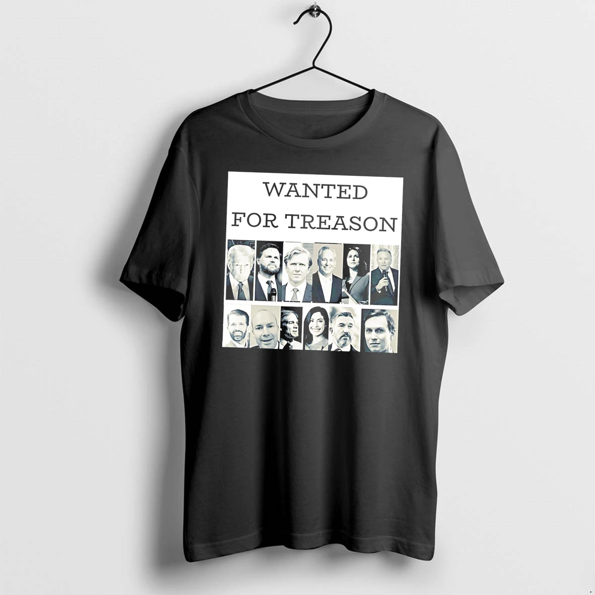 Officials Wanted For Treason Donald Trump Jd Vance Tulsi Gabbard Jared Kushner Tee Premium T Shirt Sweatshirt Hoodie
