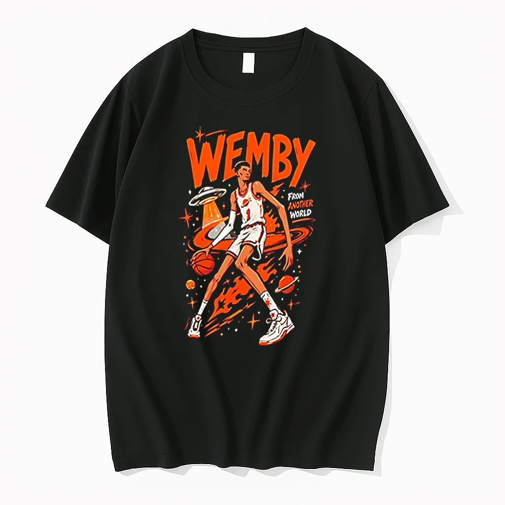Officials Wemby Victor Wembanyama San Antonio Spur Ufo From Another World Tee Premium T Shirt Sweatshirt Hoodie