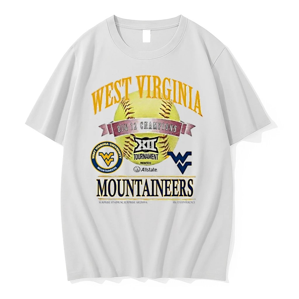 Officials West Virginia Mountaineers 2026 Big 12 Baseball Conference Tournament Champions Premium T Shirt Sweatshirt Hoodie