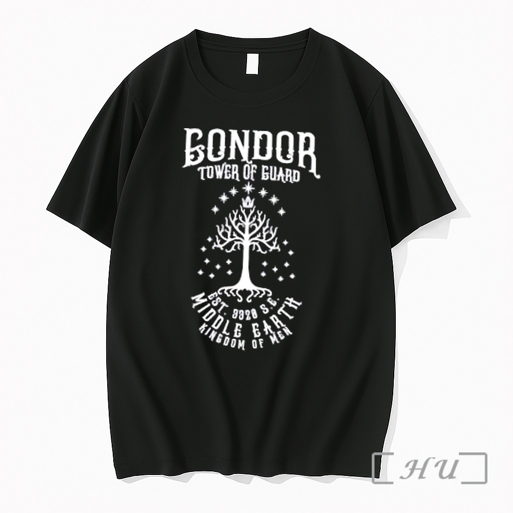 Officials White Tree Of Gondor Lord Of The Rings Middle Earth Gondor Tower Of Guard Est 3320 Se Middle Earth Kingdom Of Premium T Shirts Sweater Hoodie