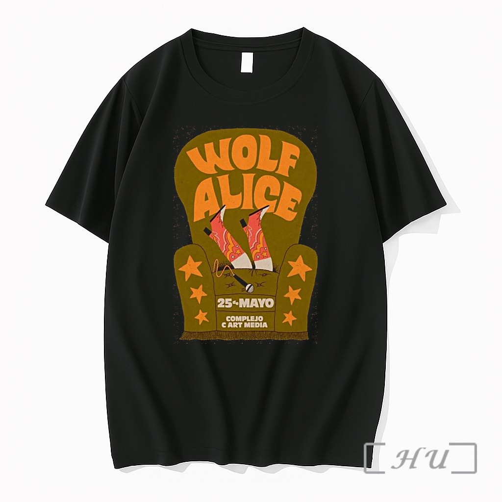 Officials Wolf Alice Complejo C Art Media May 25 2026 1 Premium T Shirts Sweater Hoodie