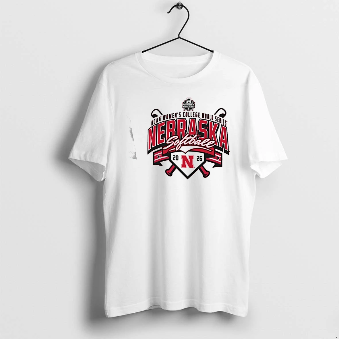 Officials Womens College World Series 2026 Nebraska Softball Premium T Shirt Sweatshirt Hoodie