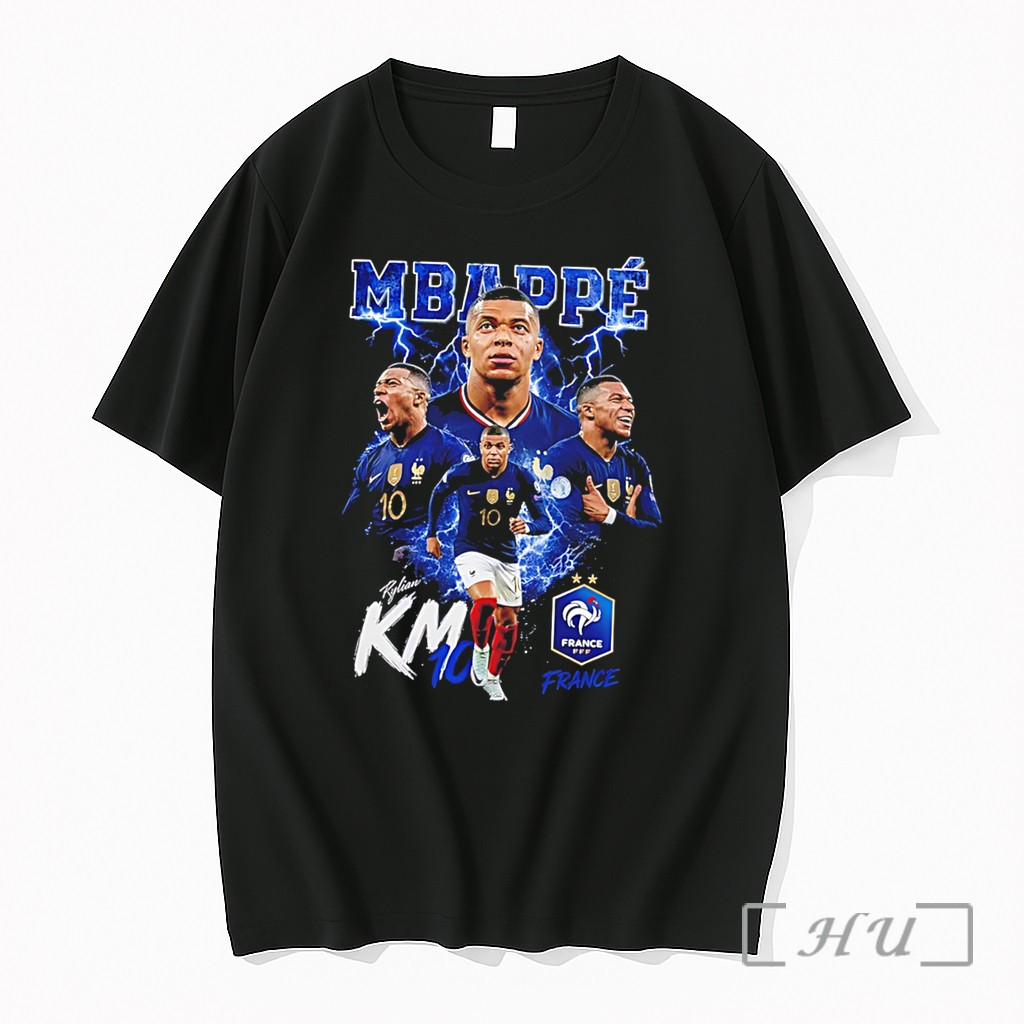 Officials World Cup 2026 Kylian Mbappe France Graphic Tee Premium T Shirts Sweater Hoodie
