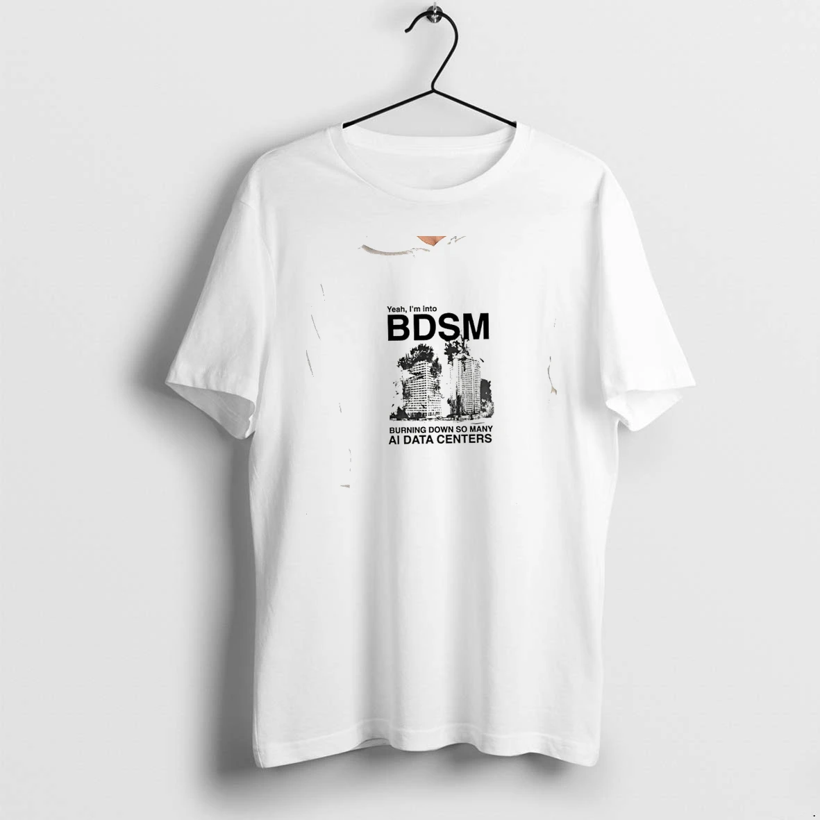 Officials Yeah I Am Into Bdsm Burning Down So Many Ai Data Centers Premium T Shirt Sweatshirt Hoodie