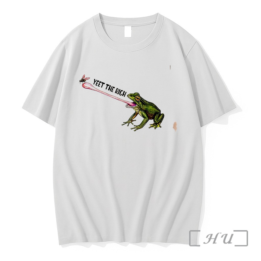 Officials Yeet The Rich Frog Graphic Tee Premium T Shirts Sweater Hoodie
