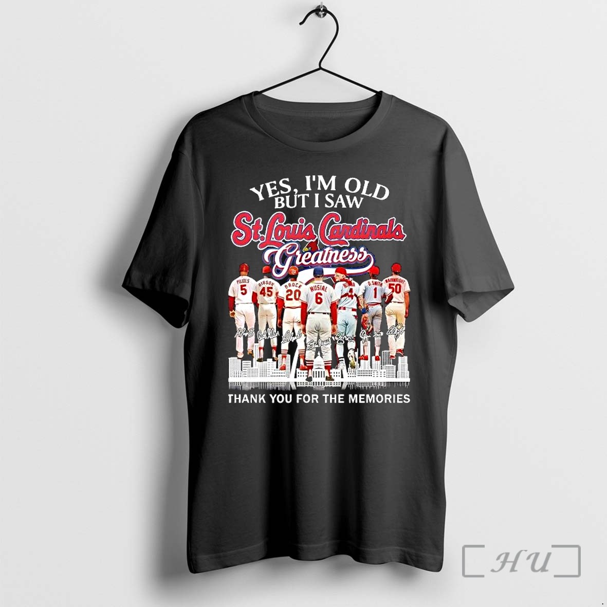 Officials Yes Im Old But I Saw St Louis Cardinals Greatness Thank You For The Memories Signatures 2026 Premium T Shirts Sweater Hoodie
