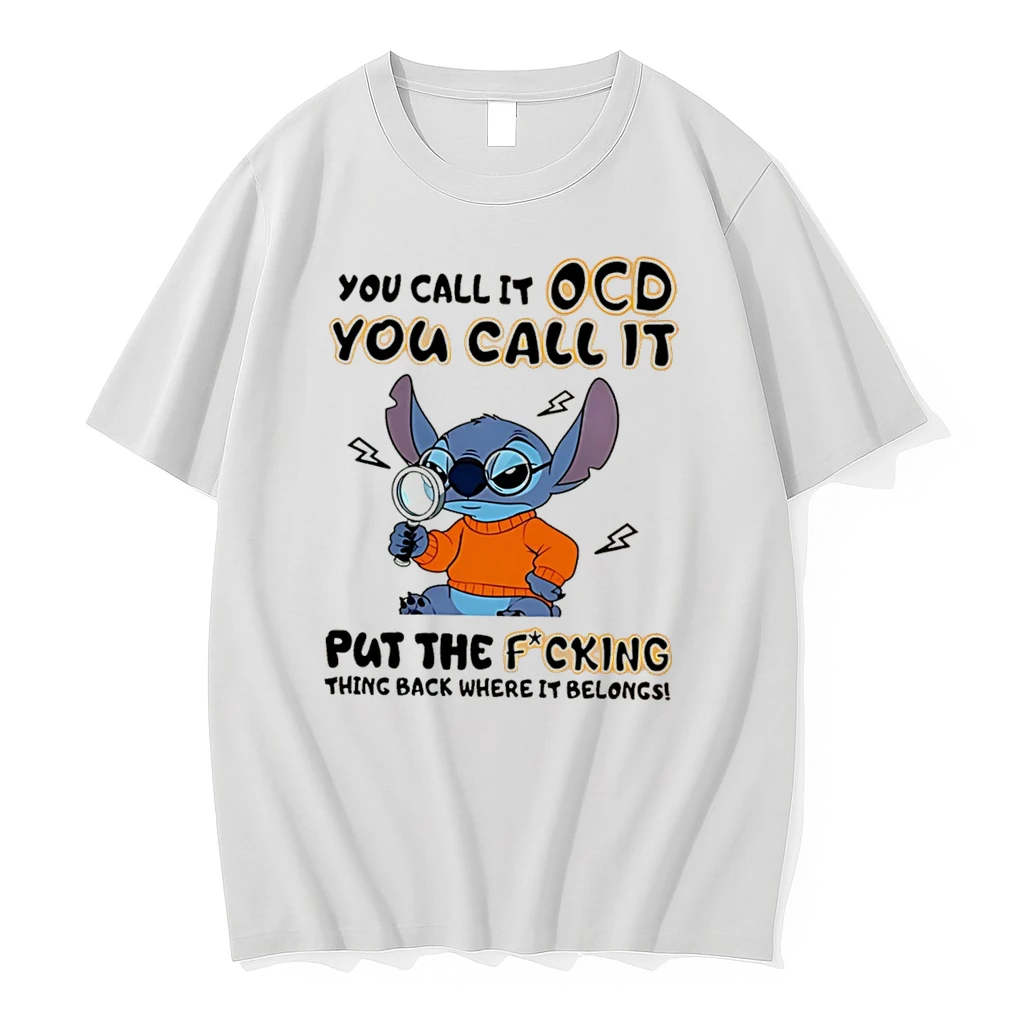 Officials You Call It Ocd You Call It Put The Fucking Thing Back Where It Belongs Stitch Funny Tee Premium T Shirt Sweatshirt Hoodie